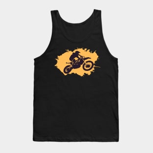 Cool dirt bike logo Tank Top